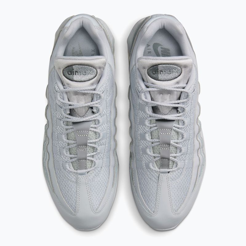 Buty męskie Nike Air Max 95 Big Bubble wolf grey/wolf grey/anthracite/wolf grey 4