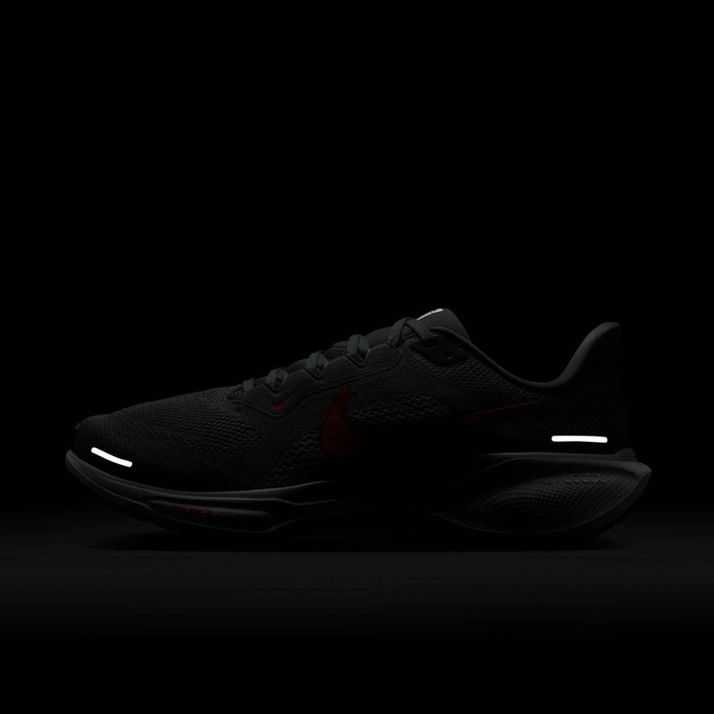 Buty do biegania męskie Nike Pegasus 41 cool grey/wolf grey/pure platinum/bright crimson 10