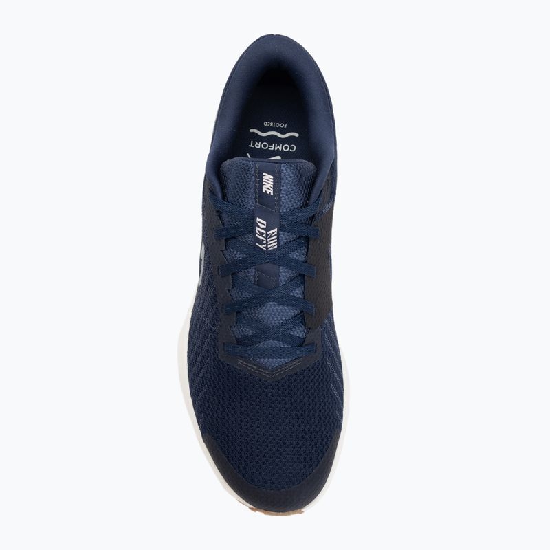 Buty do biegania męskie Nike Run Defy midnight navy/midnight navy/thunder blue 5