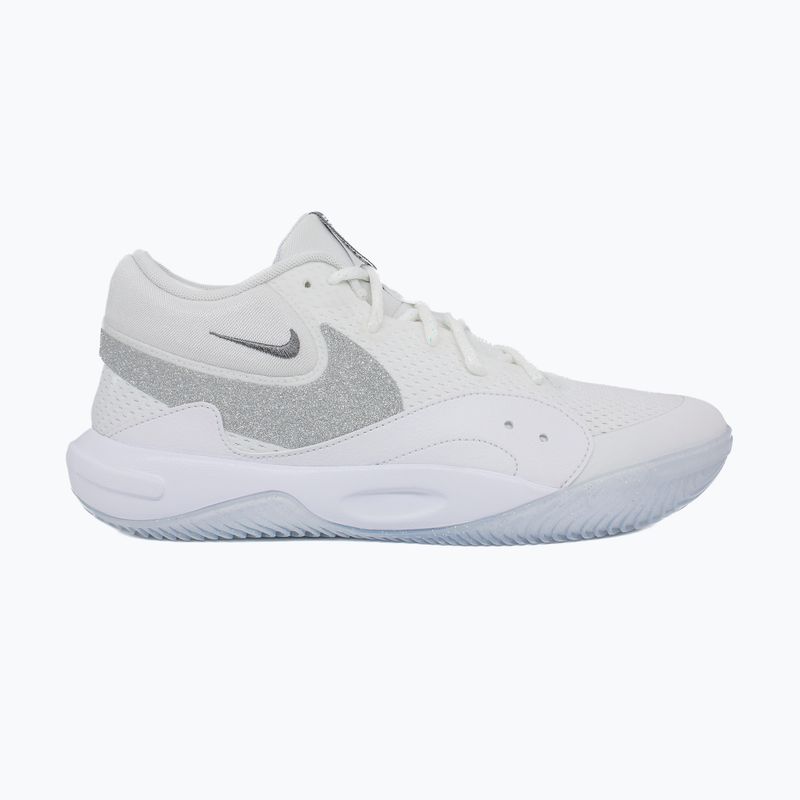 Buty do siatkówki damskie Nike Hyperquick Court Flight SE smmit white/metalic silver/pure platinum 8