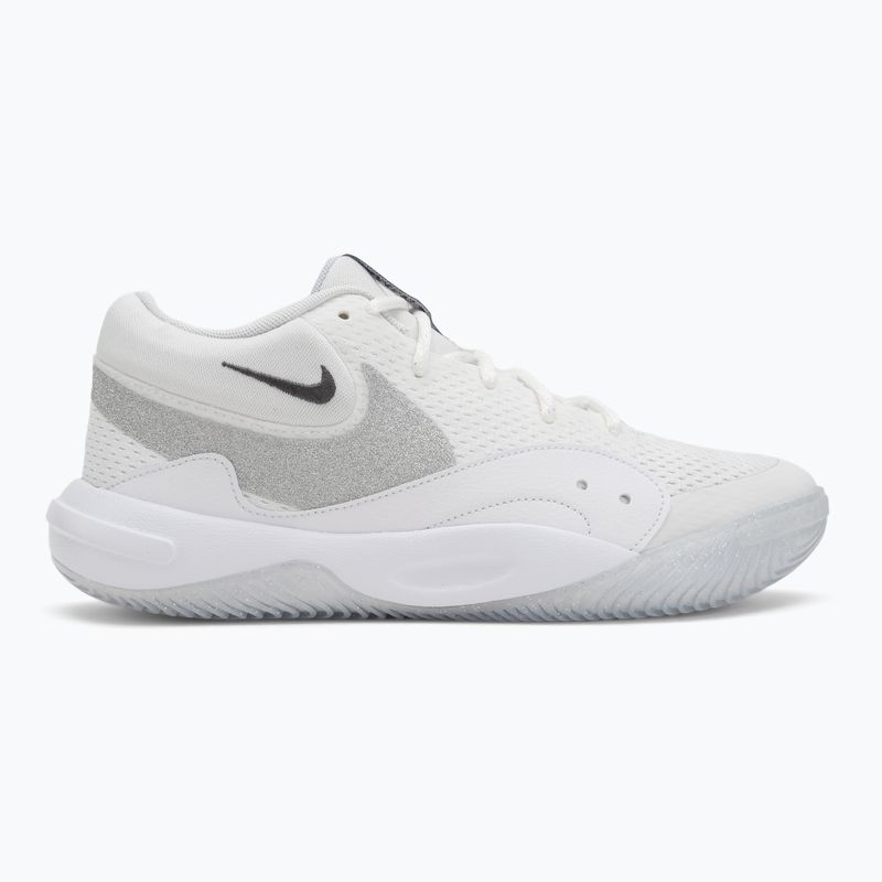 Buty do siatkówki damskie Nike Hyperquick Court Flight SE smmit white/metalic silver/pure platinum 2