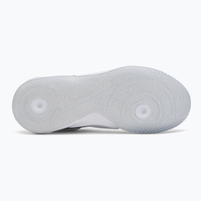 Buty do siatkówki damskie Nike Hyperquick Court Flight SE smmit white/metalic silver/pure platinum 4