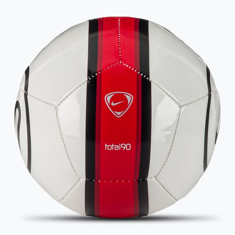 Piłka do piłki nożnej Nike Skills Total 90 white/black/red/black rozmiar 1