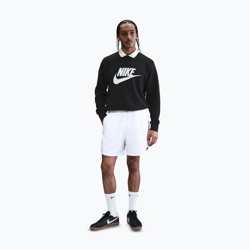 Bluza męska Nike Sportswear Club Graphic Fleece Crew black/white 2