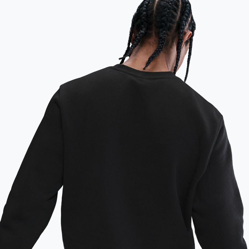 Bluza męska Nike Sportswear Club Graphic Fleece Crew black/white 5