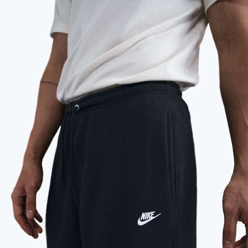 Spodnie męskie Nike Club Open-Hem black/black/white 5