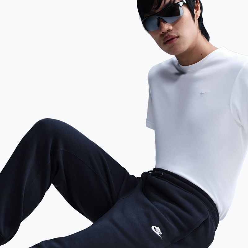 Spodnie męskie Nike Club Jogger obsidian/obsidian/white 4