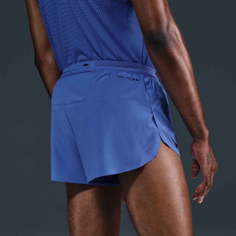 Spodenki do biegania męskie Nike AeroSwift Dri-Fit ADV comet blue/black 10