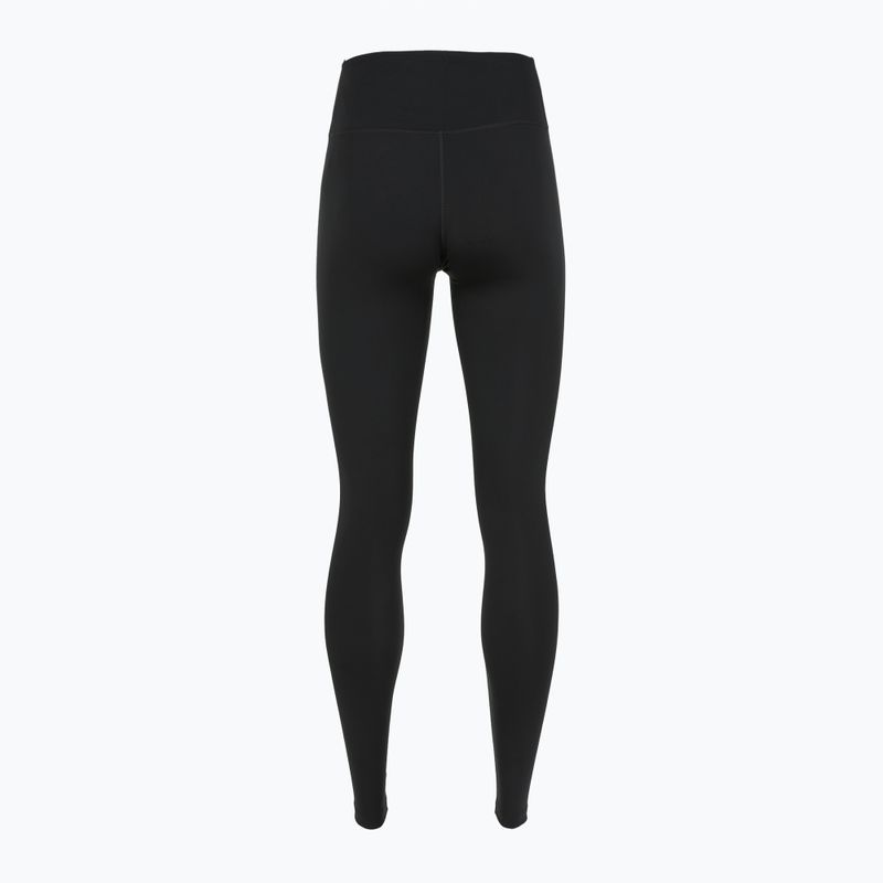 Legginsy damskie Nike One High-Waisted black/white 6