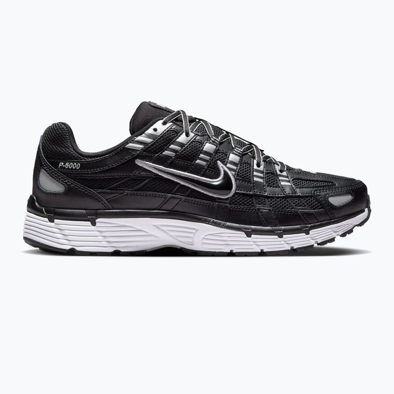 Buty męskie Nike P-6000 black/white/metallic silver/black