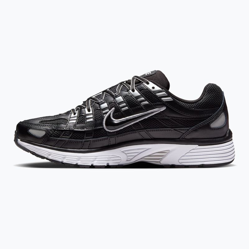 Buty męskie Nike P-6000 black/white/metallic silver/black 2