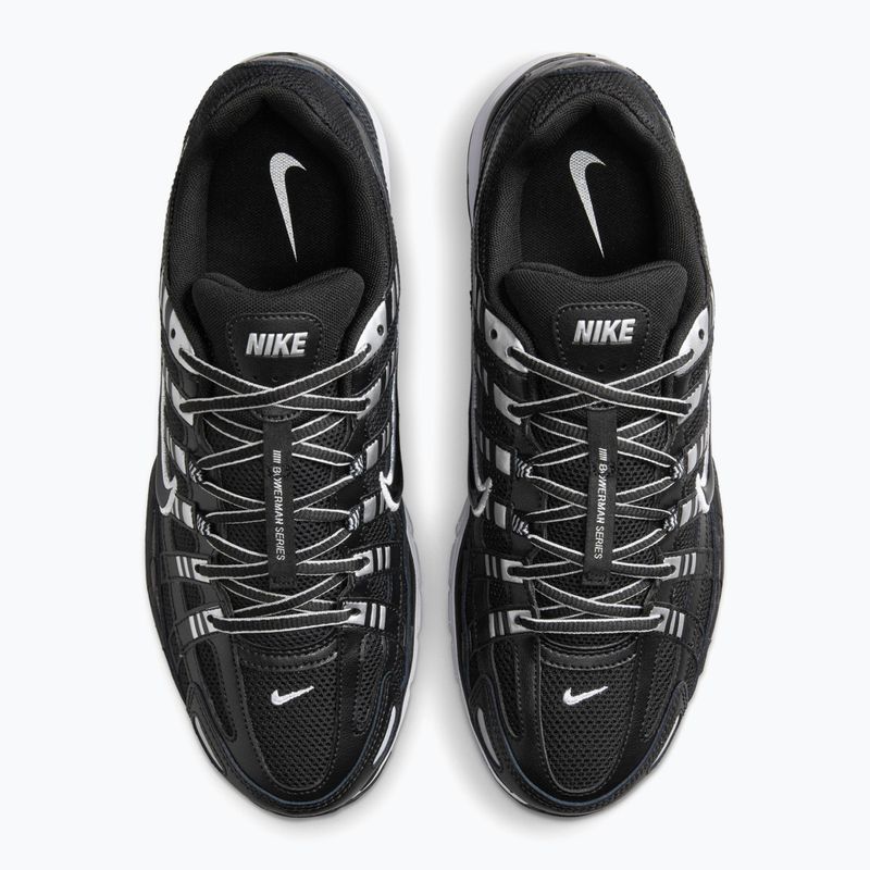 Buty męskie Nike P-6000 black/white/metallic silver/black 4