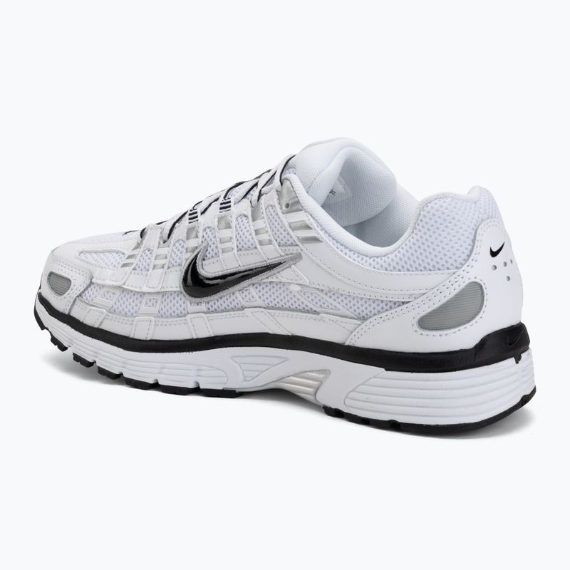 Buty męskie Nike P-6000 white/metallic silver/black/black 3