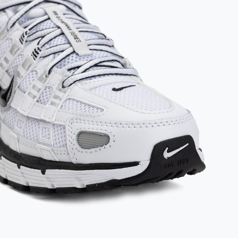 Buty męskie Nike P-6000 white/metallic silver/black/black 7