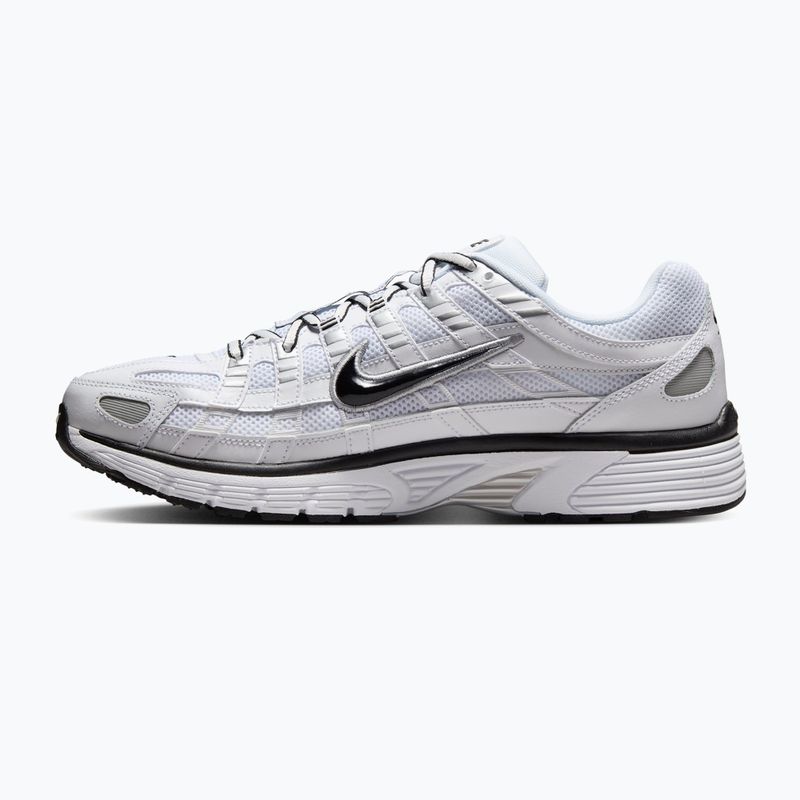 Buty męskie Nike P-6000 white/metallic silver/black/black 2