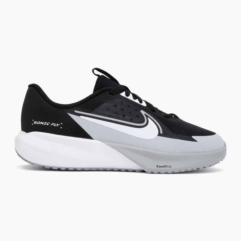 Buty dziecięce Nike Sonic Fly black/wolf grey/white 2