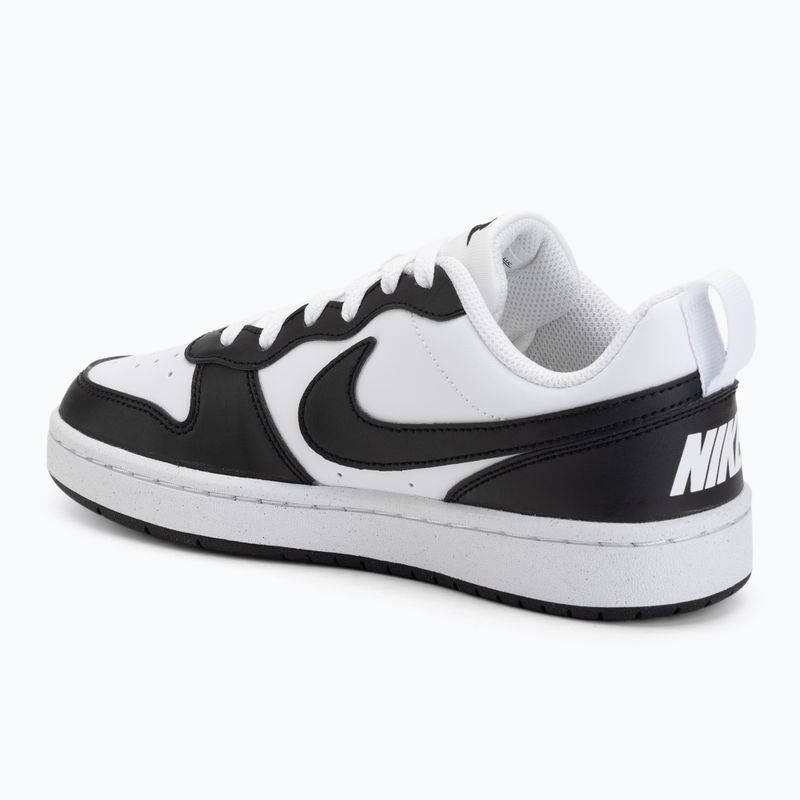 Buty dzecięce Nike Court Borough Low Recraft white/black 3