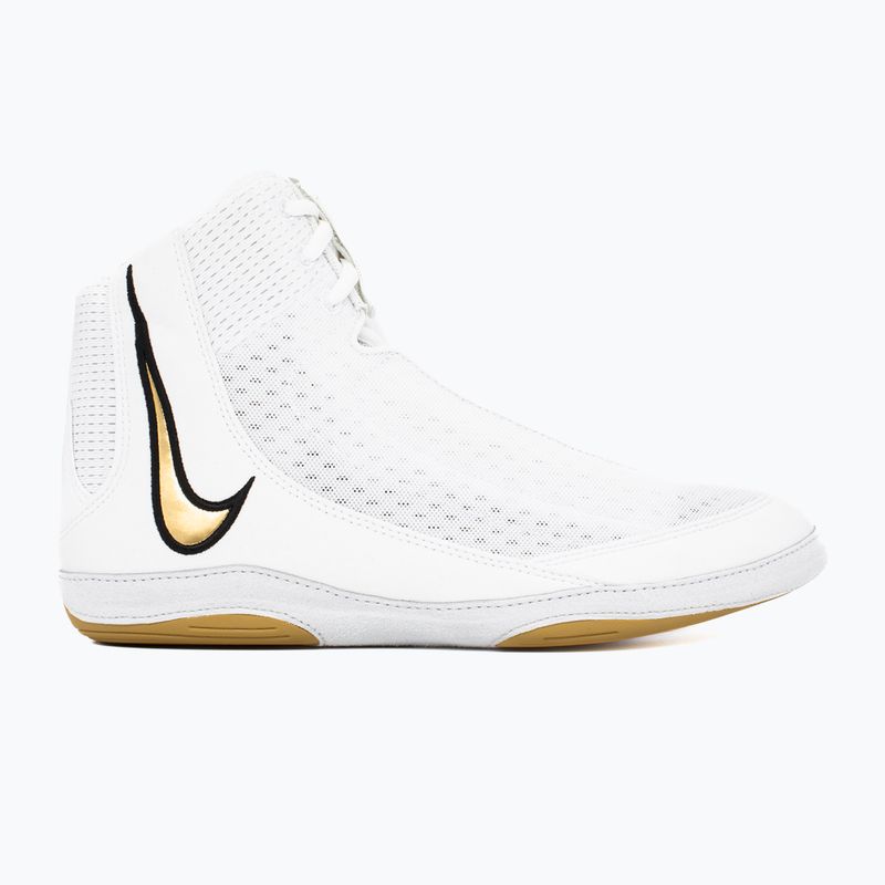 Buty zapaśnicze Nike Inflict 4 white/metalic gold/photon dust/black