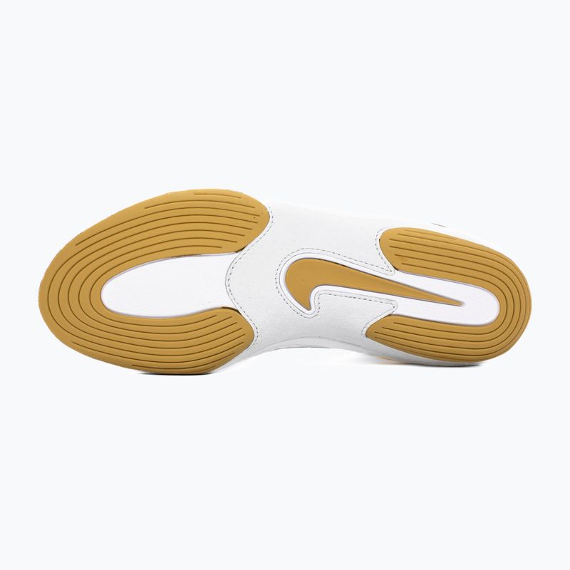 Buty zapaśnicze Nike Inflict 4 white/metalic gold/photon dust/black 3