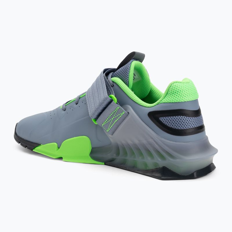 Buty do podnoszenia ciężarów Nike Savaleos ashen slate/green strike/anthracite 3