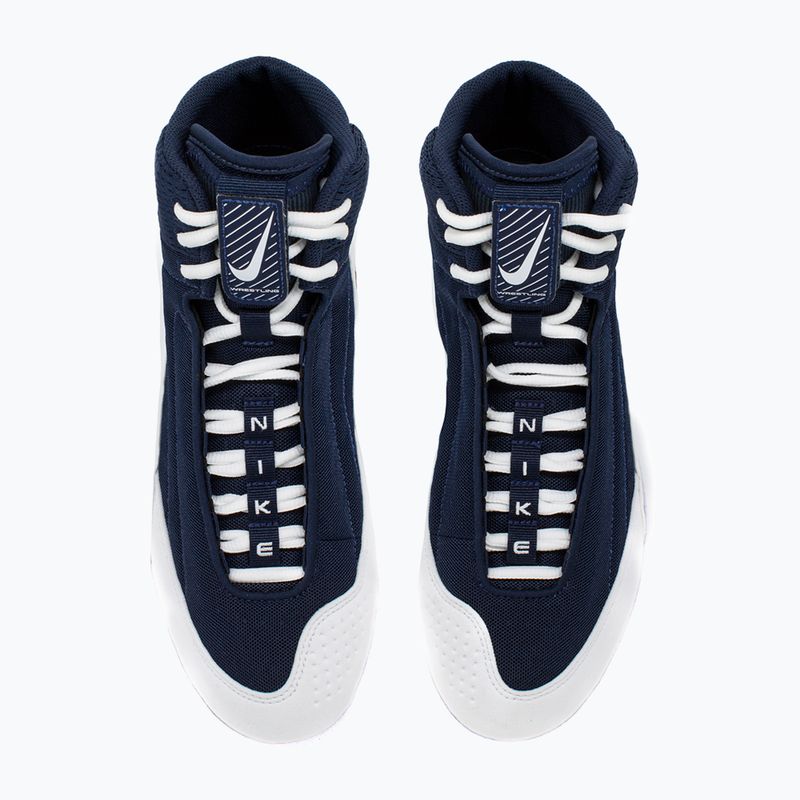 Buty zapaśnicze Nike Inflict 4 white/college navy 8