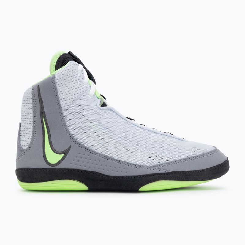 Buty zapaśnicze Nike Inflict 4 football grey/lime blast/anthracite/white 2