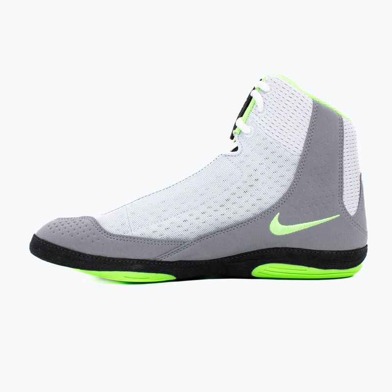 Buty zapaśnicze Nike Inflict 4 football grey/lime blast/anthracite/white 2