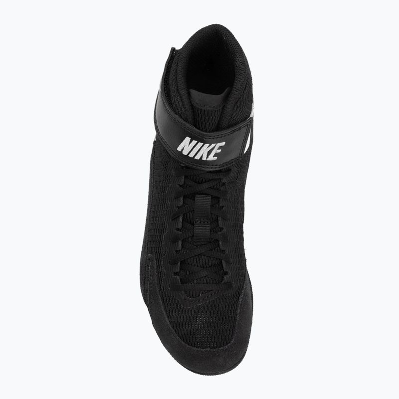 Buty zapaśnicze dziecięce Nike Speedsweep VIII GS black/white/black/wolf grey 5
