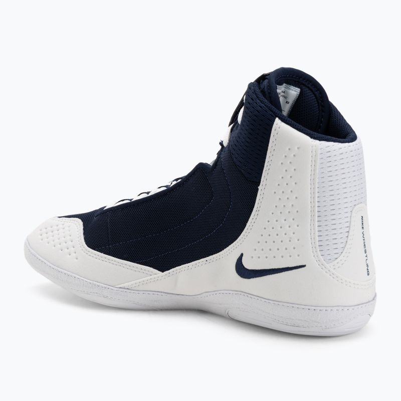 Buty zapaśnicze Nike Inflict 4 white/college navy 3