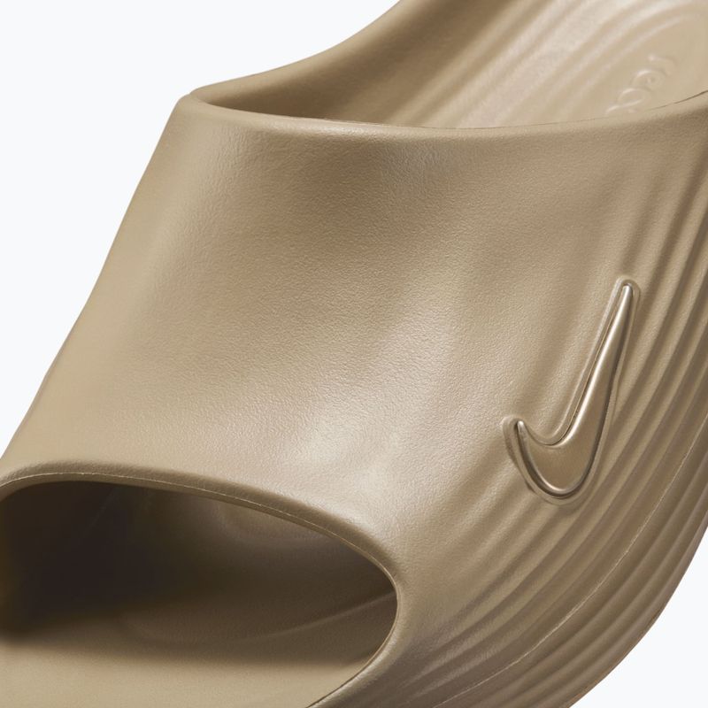 Klapki męskie Nike ReactX Rejuven8 khaki/khaki/khaki 4