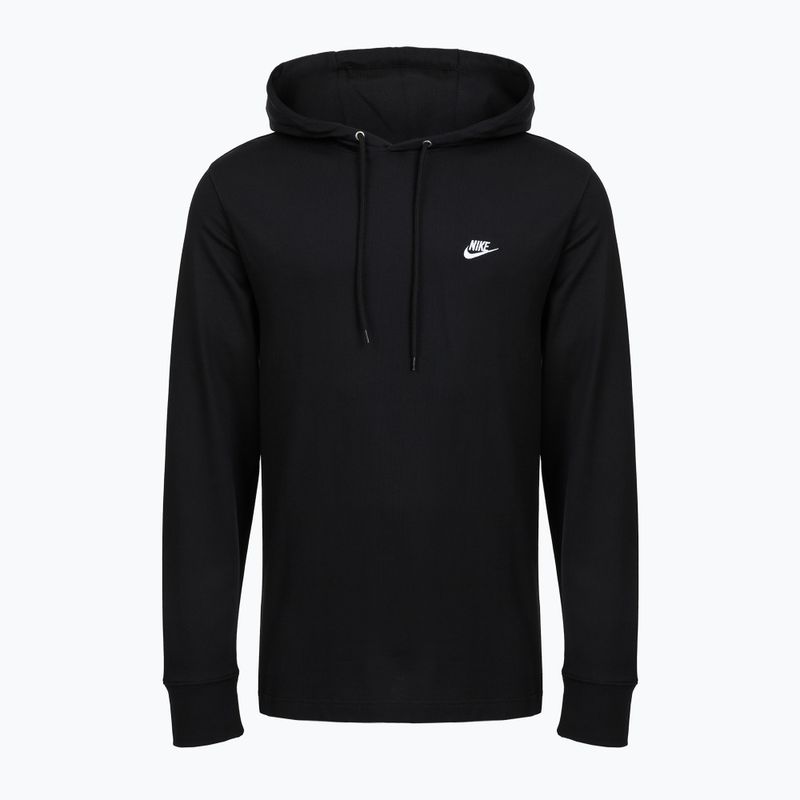 Bluza męska Nike Sportswear Club Knit Pullover Hoodie black/black/white 4