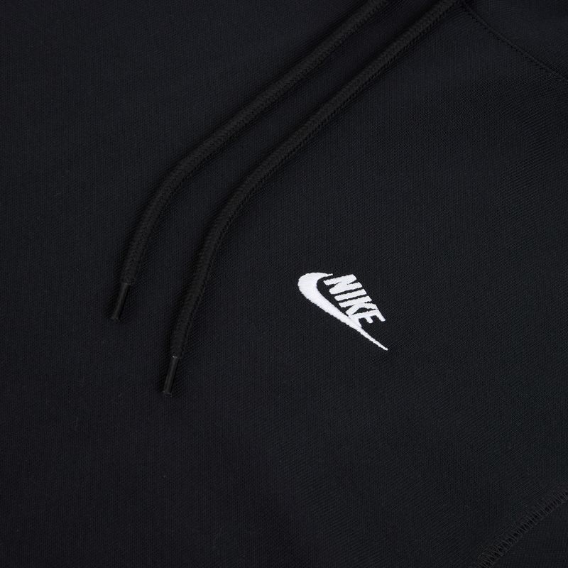 Bluza męska Nike Sportswear Club Knit Pullover Hoodie black/black/white 6