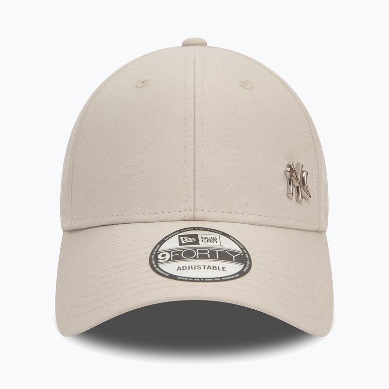Czapka z daszkiem New Era Flawless 9FORTY New York Yankees light beige 3