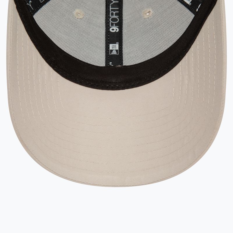 Czapka z daszkiem New Era Flawless 9FORTY New York Yankees light beige 5