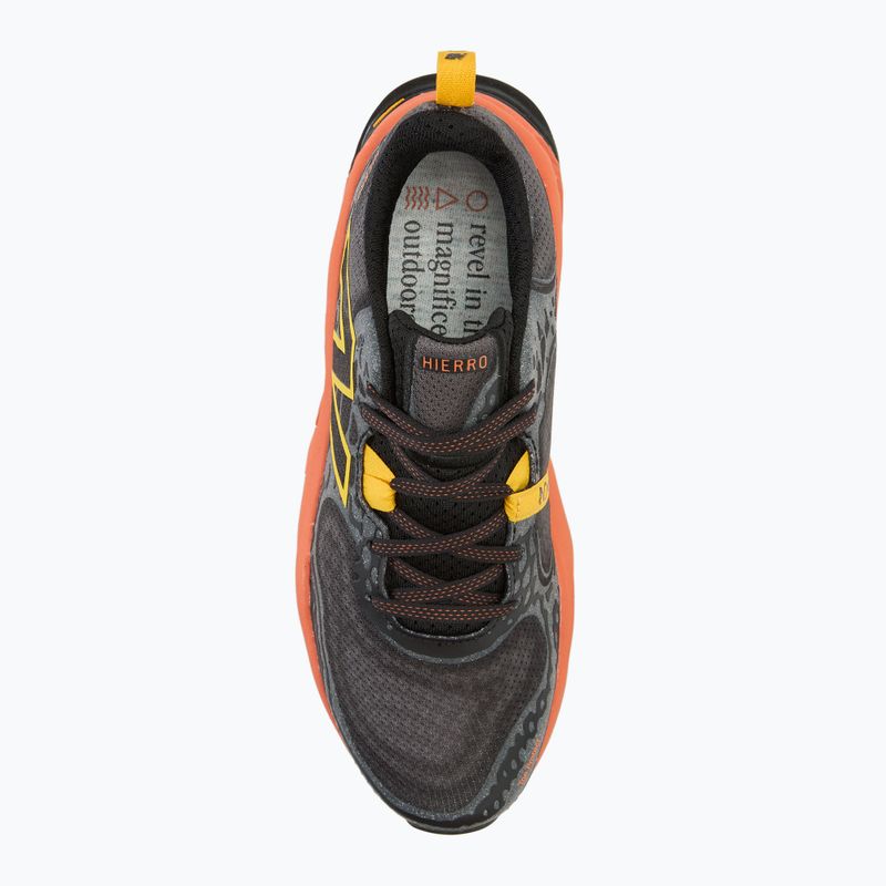 Buty do biegania męskie New Balance Fresh Foam X Hierro v8 black/yellow 5