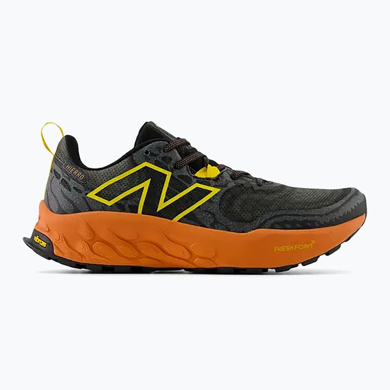 Buty do biegania męskie New Balance Fresh Foam X Hierro v8 black/yellow 8