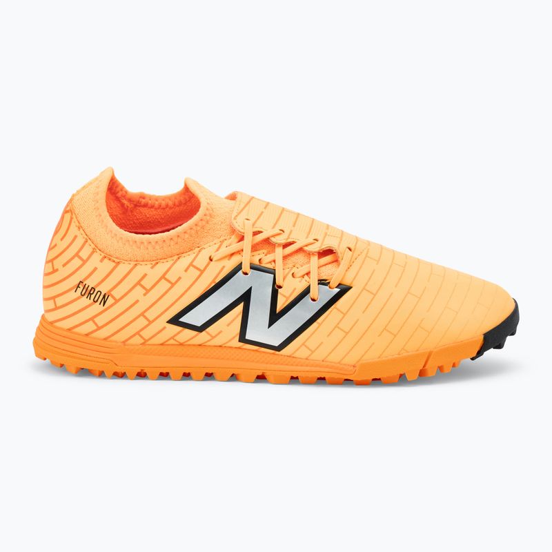 Buty piłkarskie męskie New Balance Furon Dispatch V7+ TF orange 2