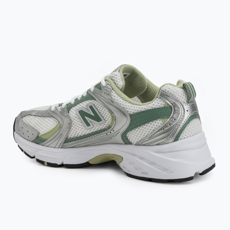 Buty New Balance 530's silver metallic/mallard green 3
