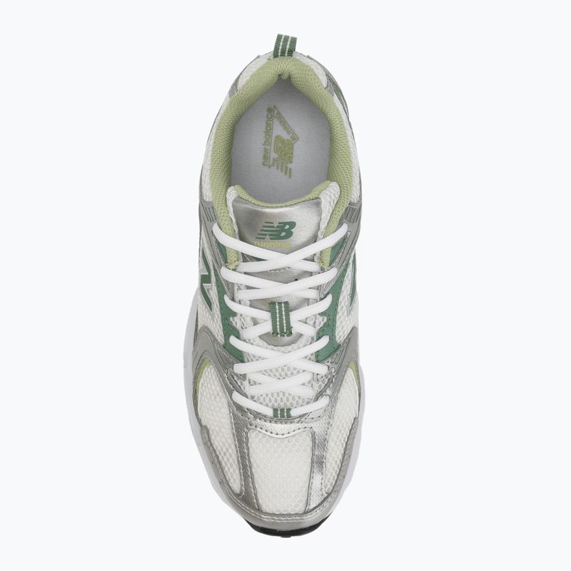 Buty New Balance 530's silver metallic/mallard green 5