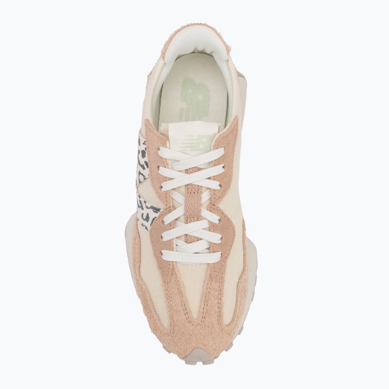 Buty damskie New Balance 327's V1 flat taupe/linen leopard 5
