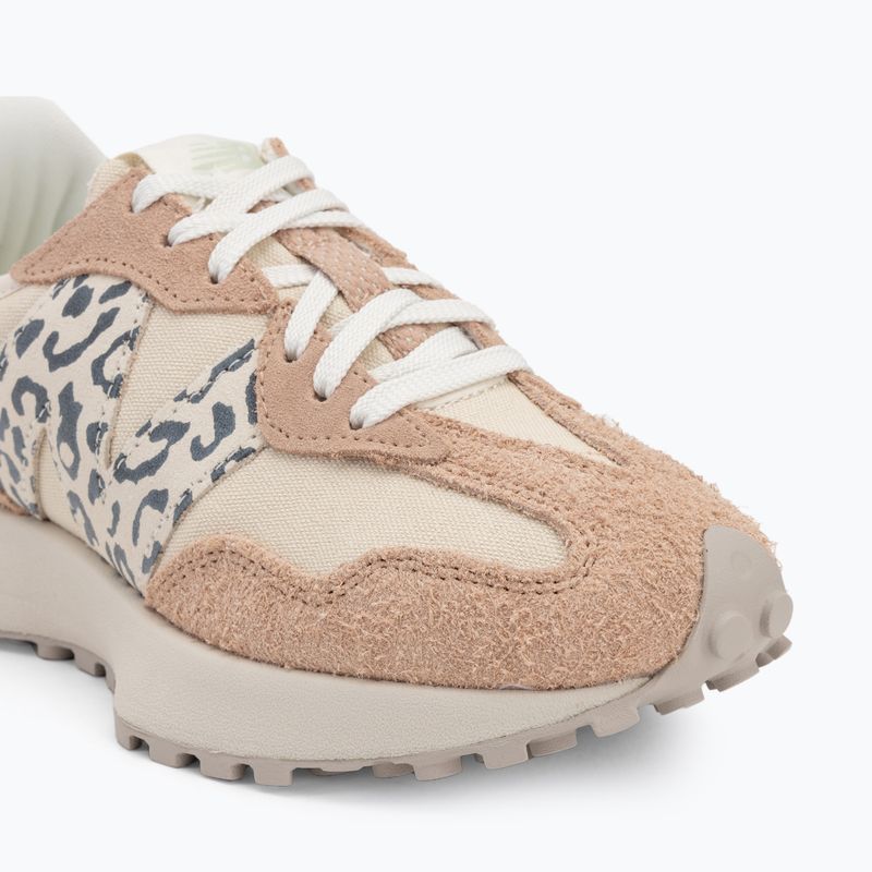 Buty damskie New Balance 327's V1 flat taupe/linen leopard 7