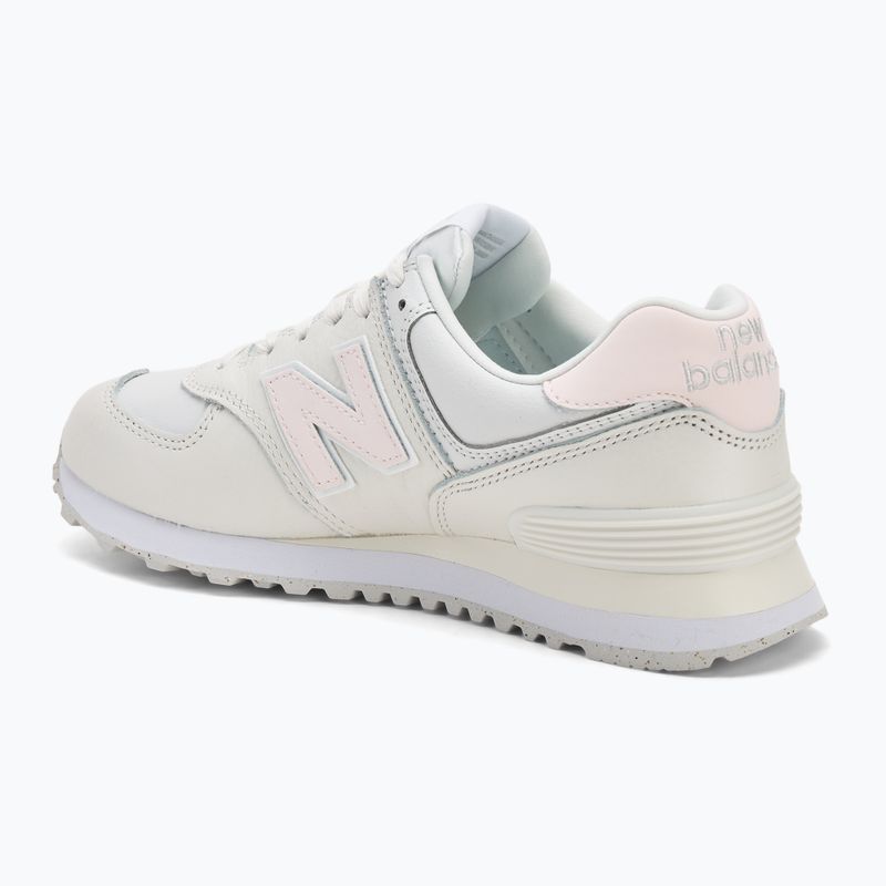 Buty damskie New Balance Classic 574's V2 white/light pink 3