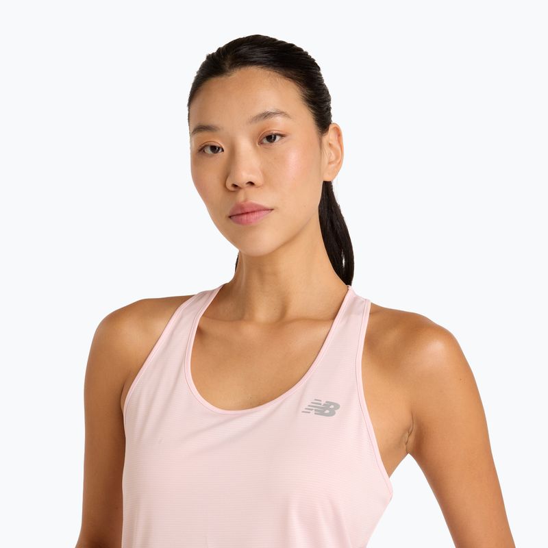 Koszulka do biegania damska New Balance Sport Essentials Tank rosesuga 4