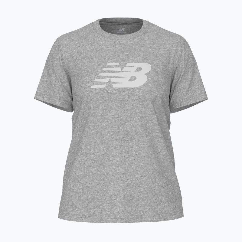 Koszulka damska New Balance Jersey Logo athletic grey