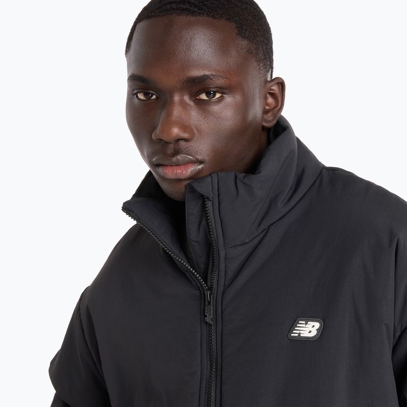 Kurtka ocieplana męska New Balance Hoops Puffer black 4