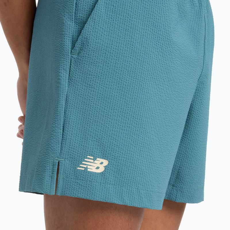Spodenki tenisowe męskie New Balance Tournament Seersucker Short new spruc 7