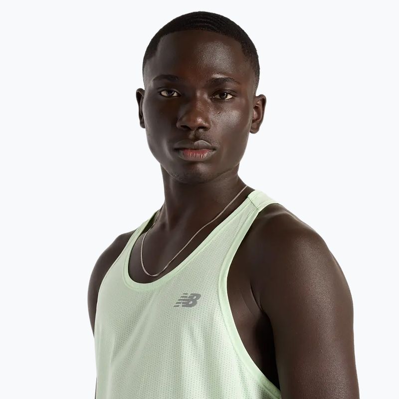 Koszulka męska New Balance Singlet Athletics melonwat 5