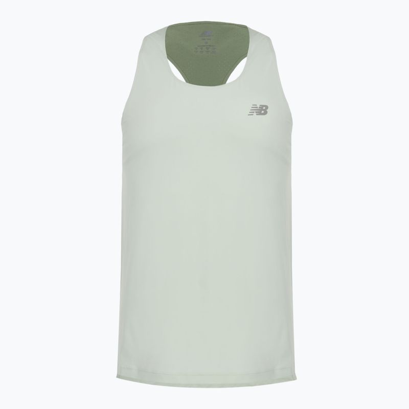 Koszulka do biegania męska New Balance Race Day Tank clayash 7