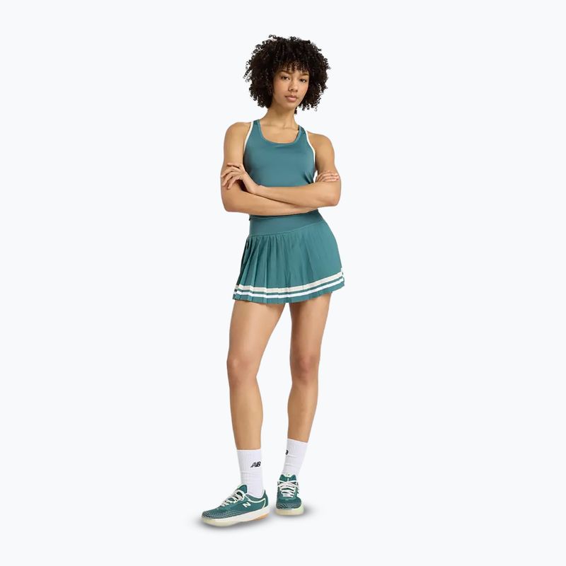 Koszulka tenisowa damska New Balance Tournament Novelty Tank W new spruce 2