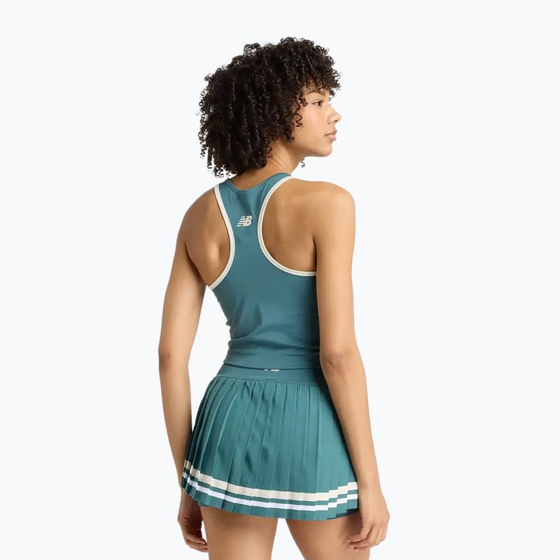 Koszulka tenisowa damska New Balance Tournament Novelty Tank W new spruce 3